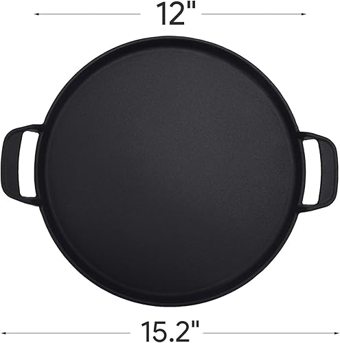 Miniatura 2 de bbq777 7421 - Piezas de repuesto de hierro fundido esmaltado de 12 pulgadas para parrilla de carbón Weber Original Kettle Premium de 22 pulgadas,