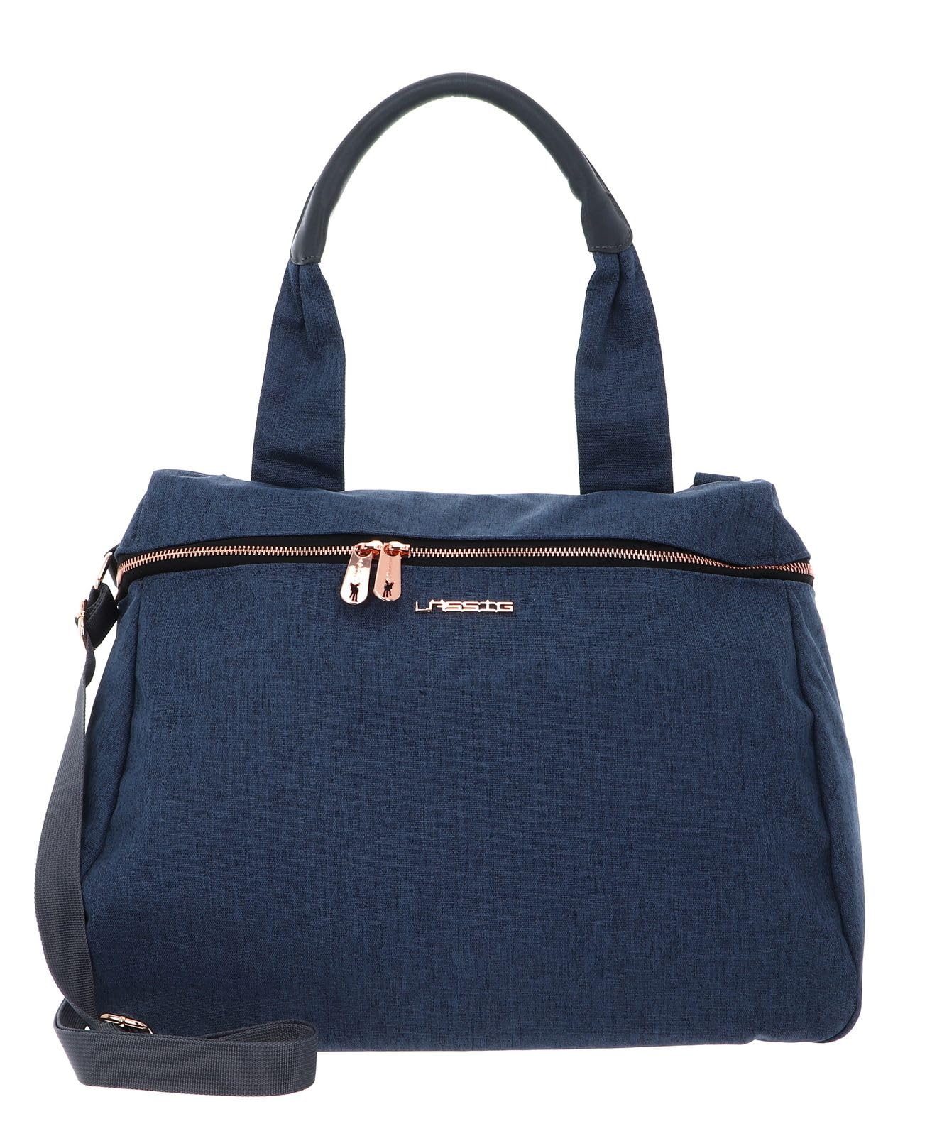 LÄSSIG Baby Wickeltasche Handtasche Wickelrucksack Glam Rosie