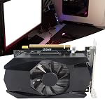4GB GDDR5 Graphics Card, Single Fan HD7670 128bit 1000MHz Core Frequency Gaming GPU Graphics Card, Supports DirectX 11 PCI Express X16 2.1