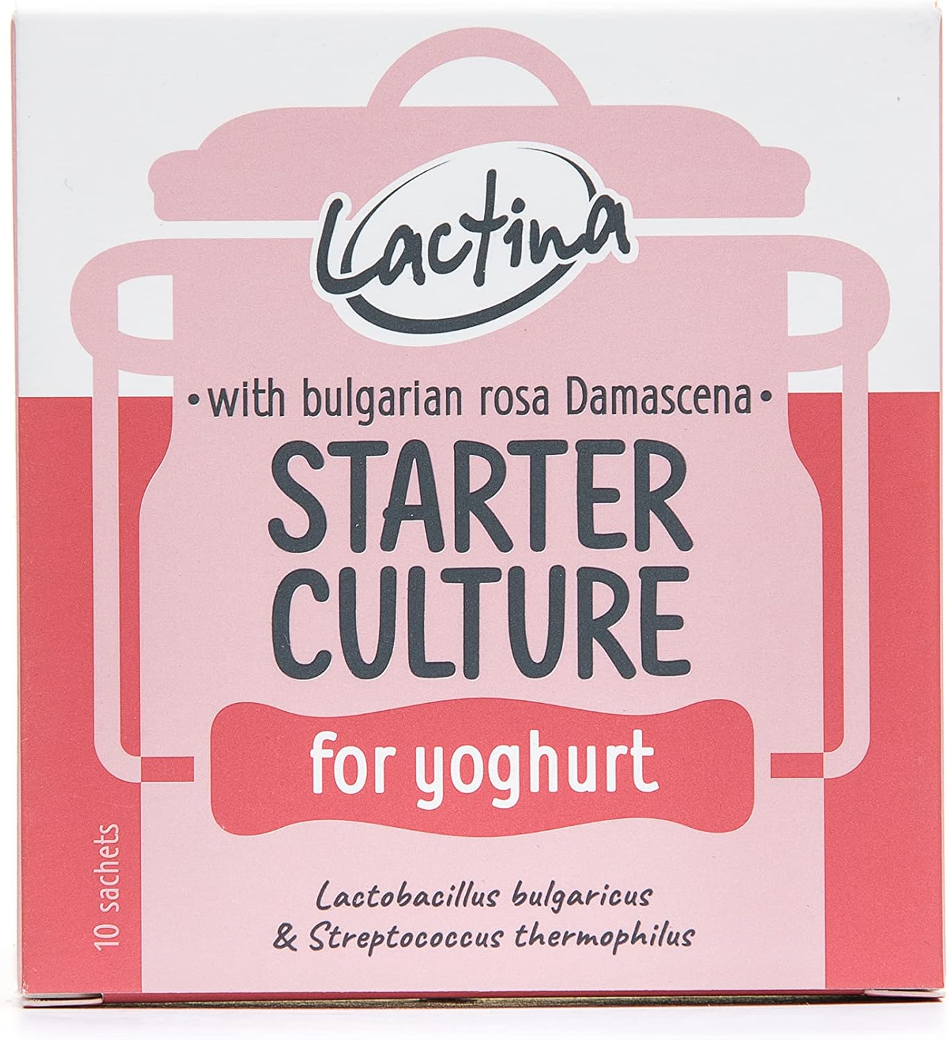 Bulgarian Yogurt Starter Culture wit Rosa Damascena Petals Natural