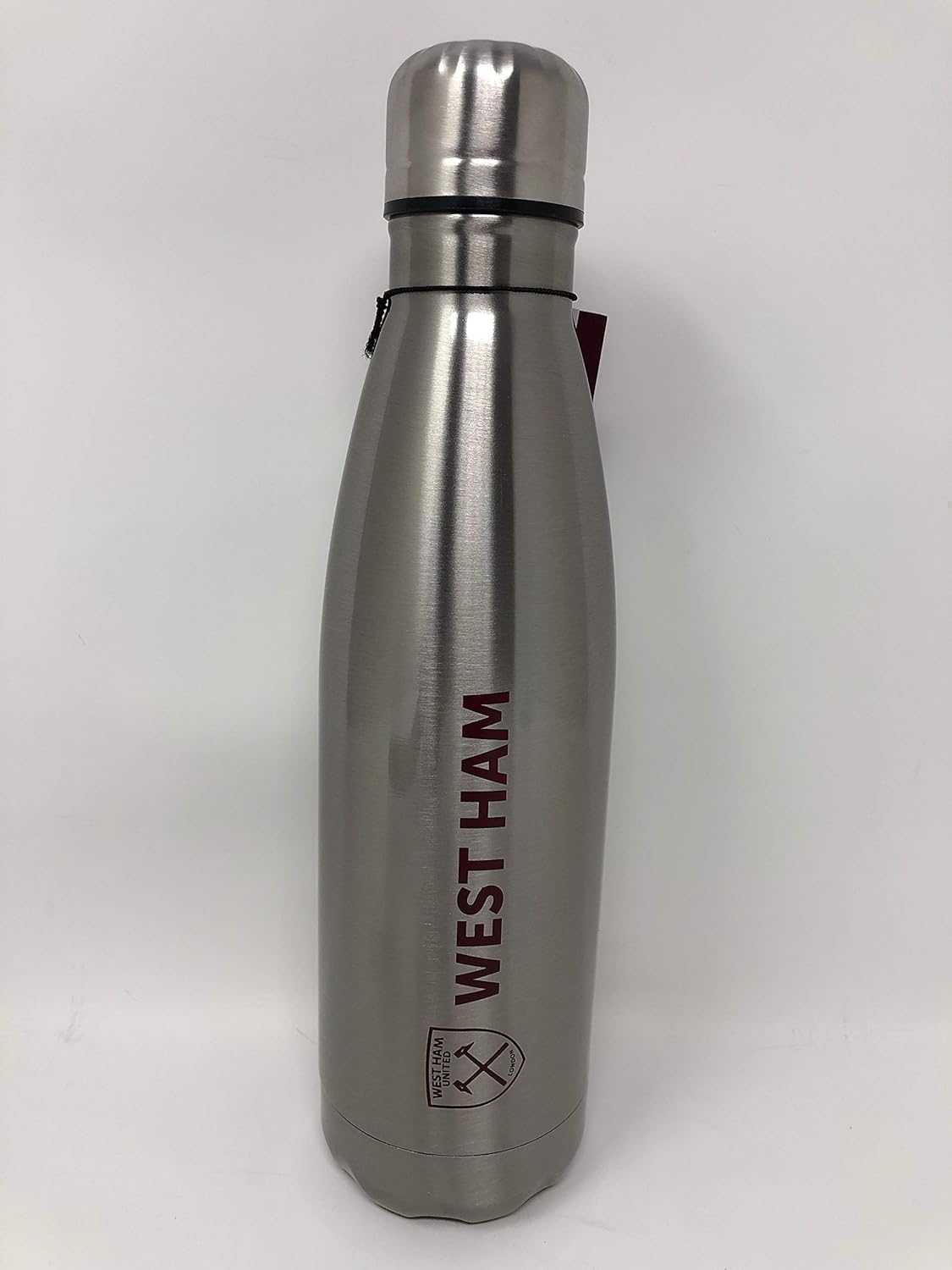 West Ham United FC Thermal Flask (One Size) (Silver)