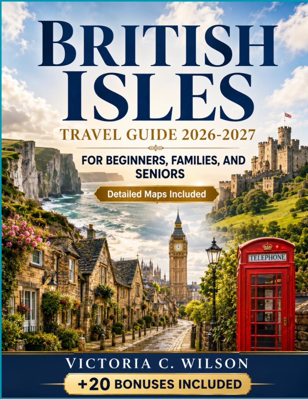 BRITISH ISLES TRAVEL GUIDE 2026-2027 FOR BEGINNERS, FAMILIES & SENIOR: Your Complete Handbook for Scenic Road Trips, Historic Cities, Coastal Villages, Local Culture, and Stress-Free Travel.