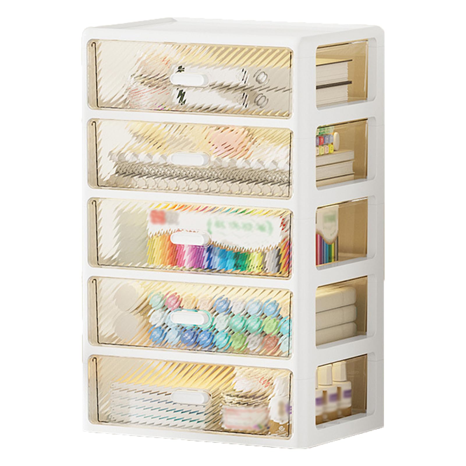 SkłAdane Szuflady Organizera Biurkowego Organizer Na ArtykułY PiśMiennicze Organizer Na Biurko Makijaż Organizer Na Biurko Szuflady Na ArtykułY Biurowe Przechowywanie W Domu White+white Fifth floor