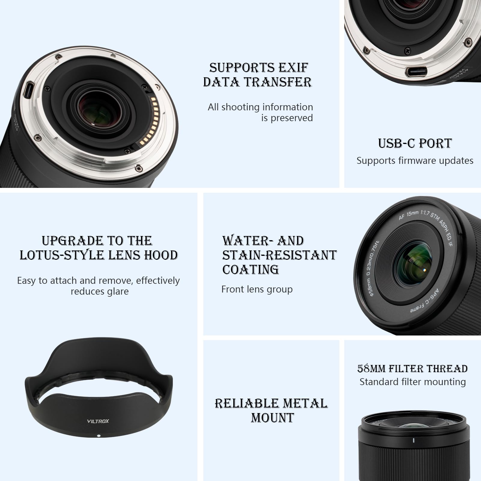 VILTROX 15 mm F1.7 Air STM autofokus obiektyw do aparatów Nikon z mocowaniem Z-Mount APS-C, obiektyw szerokokątny z dużym otworem przysłony, kompatybilny z Nikon Z30, Z50, Z50II, ZFC Z5, Z5I, Z6, Z6II