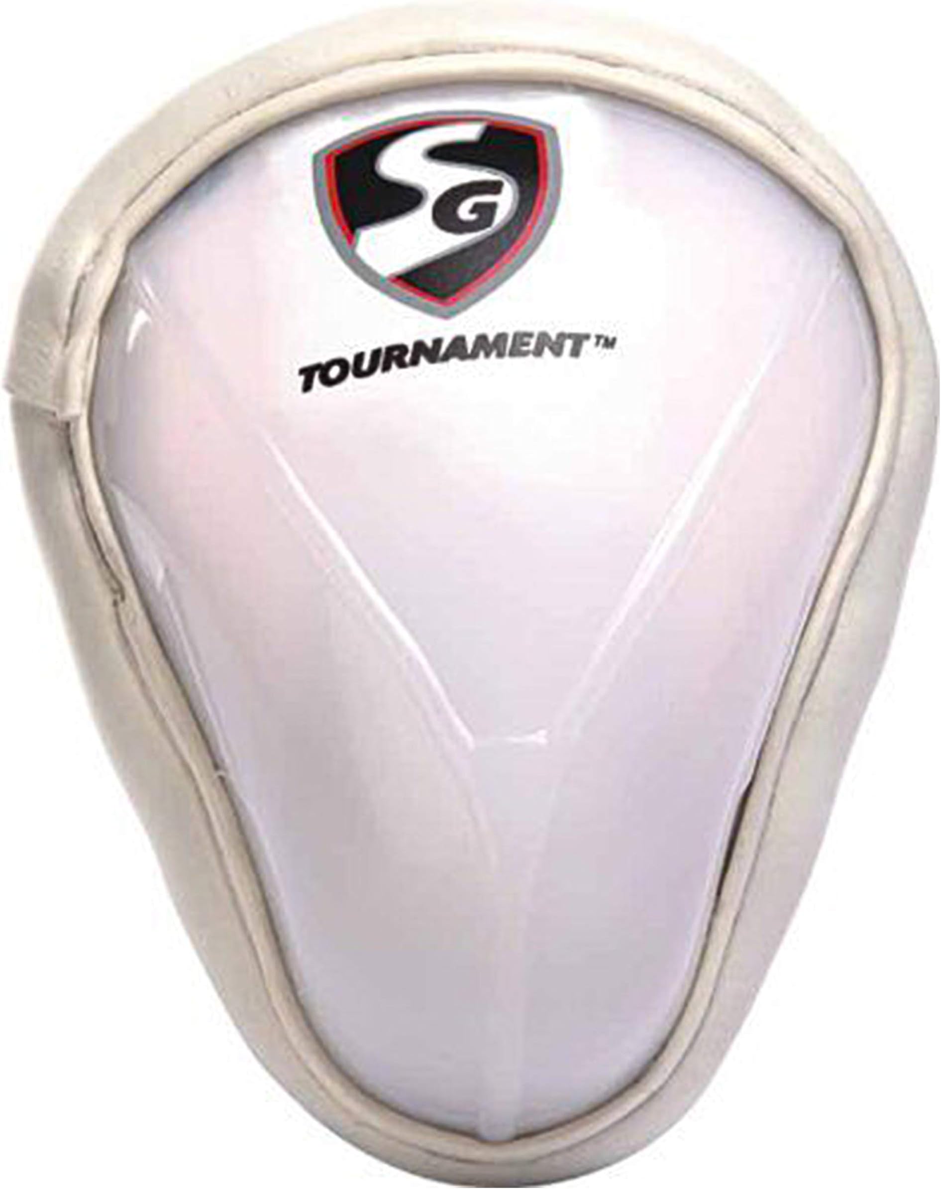 SG Cricket Premium Abdominal Pads, Men's Size