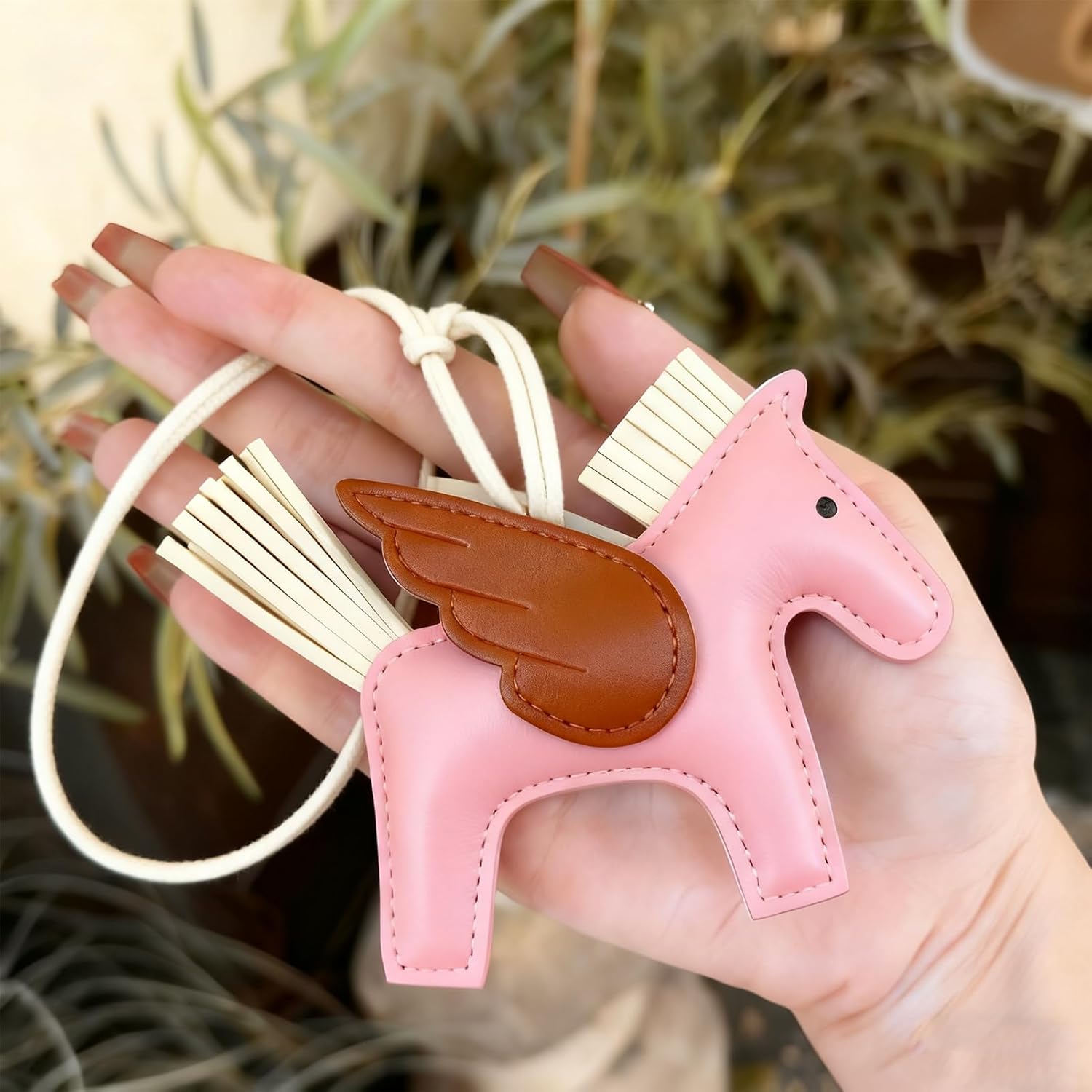 Bag Charms for Handbags Leather Purse Charms for Women - Image 2