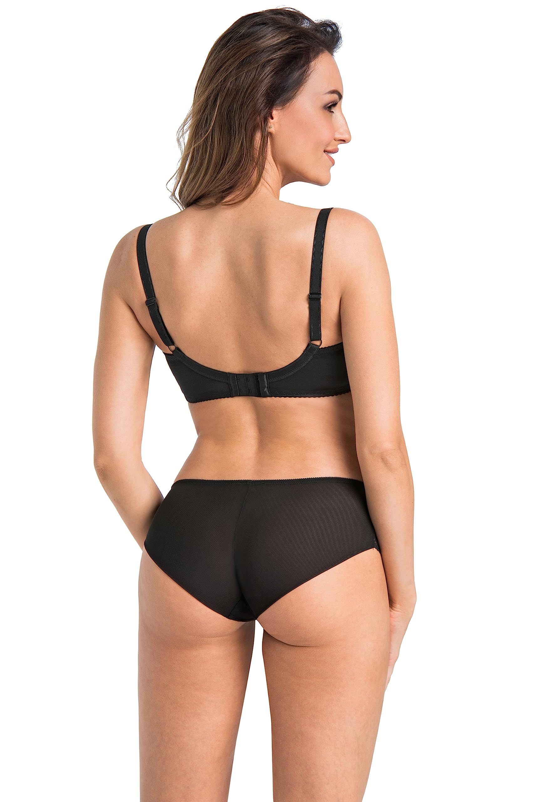 Teyli Soutien-Gorge Minimiseur sans Armature – Grande Taille avec Dentelle et Finition en Dentelle – Glamorise à Bretelles réglables