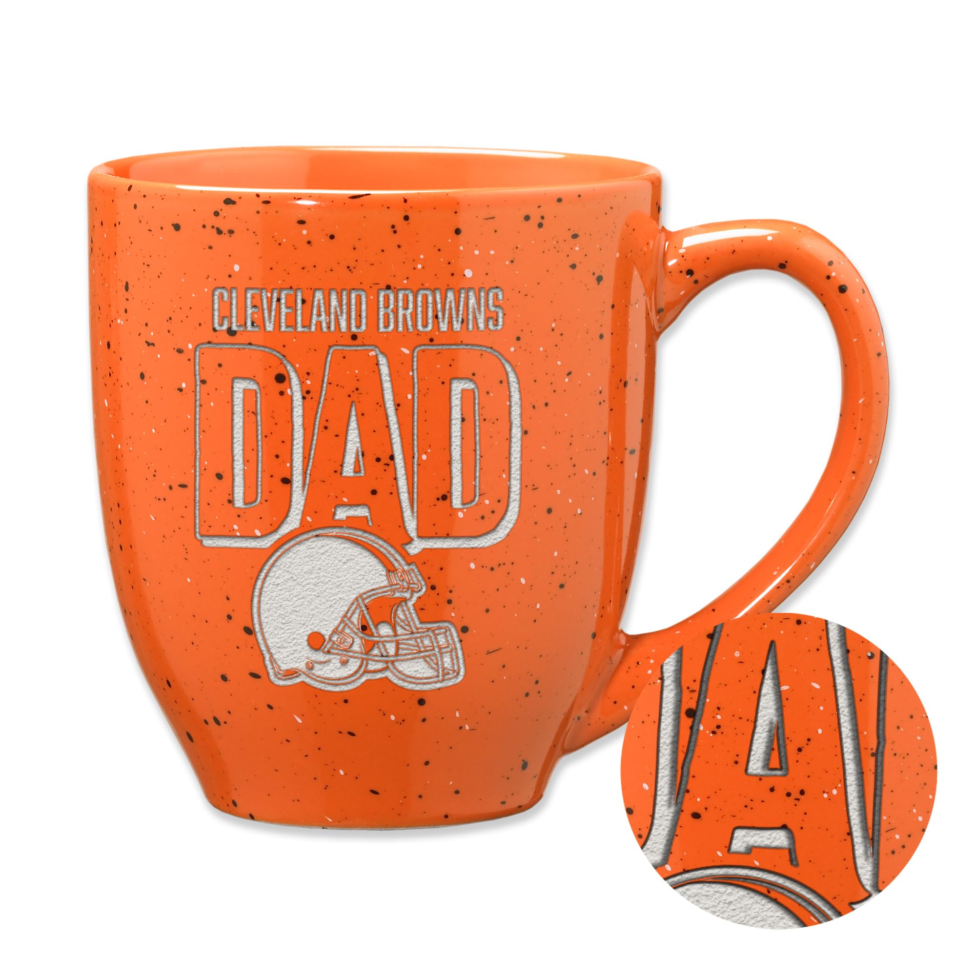 Mug NFL Cleveland Browns orange Rico Industries tasse céramique 473ml