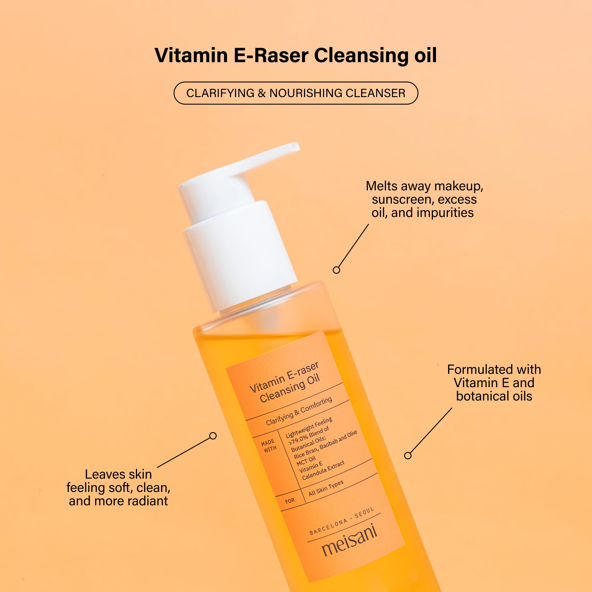 NOVA ENGEL Vitamin E-Raser Cleansing Oil 150 Ml