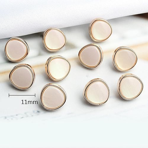 Miniatura 5 de 100 botones decorativos de perlas con caja de almacenamiento, botones de costura decorativos para mujer, ropa, suéteres y decoraciones (100)