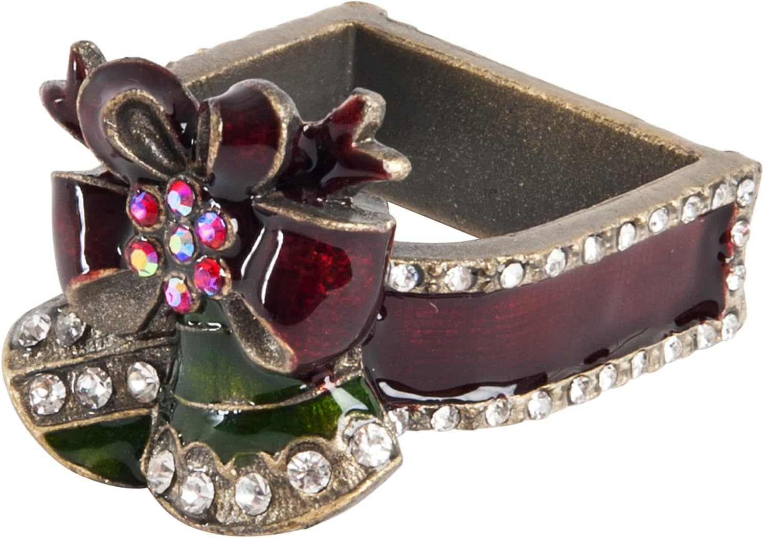 Christmas Bell Napkin Rings (Set of 4)