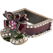 Christmas Bell Napkin Rings Set of 4