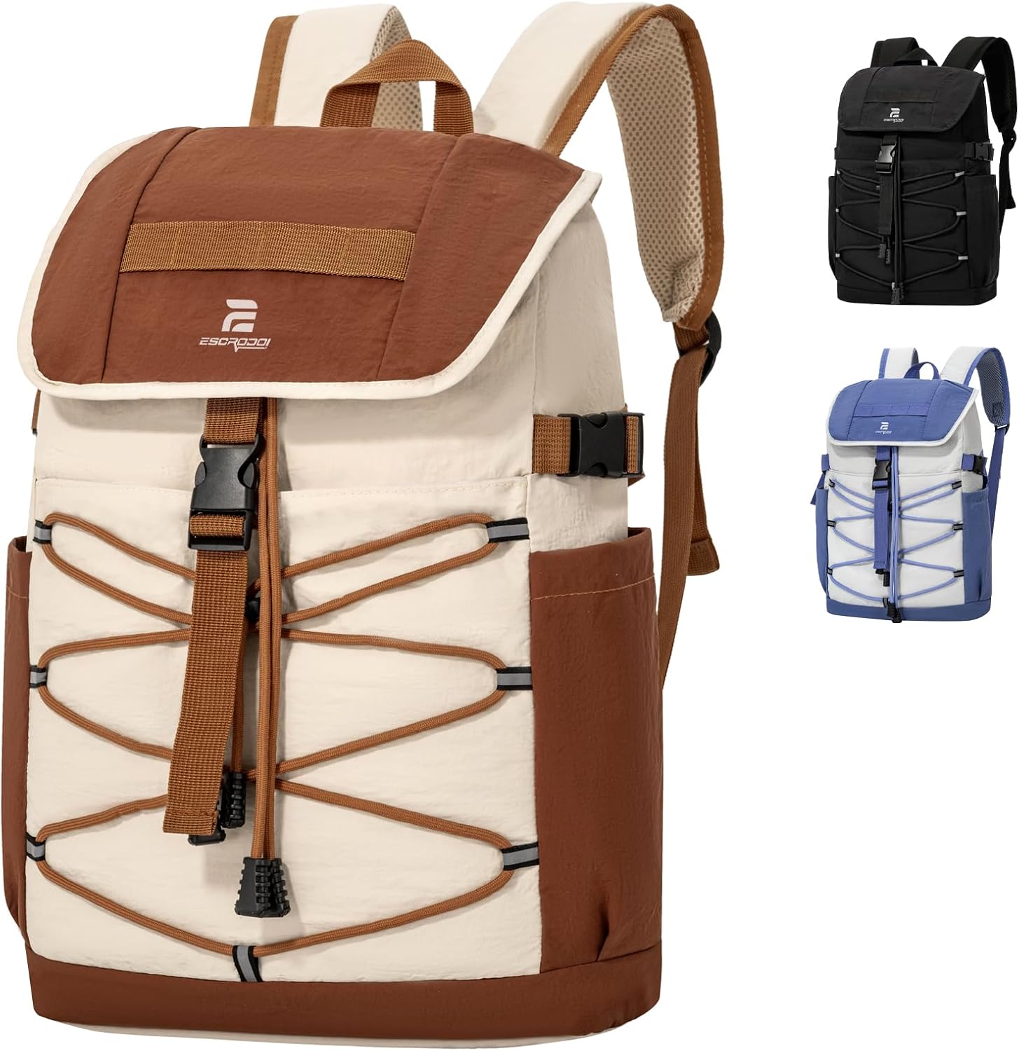 Mochila Leve para Atividades ao ar Livre 20L, Resistente à Água, Mochilas de Trilha, Caminhadas e Acampamentos, com Compartimento para Notebook Mochila Leve para Atividades ao ar Livre 20L, Resistente à Água, Mochilas de Trilha, Caminhadas e Acampamentos, com Compartimento para Notebook