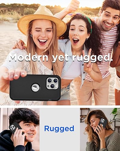 Miniatura 9 de AICase Funda para iPhone 12iPhone 12 Pro, resistente protección contra caídas, cuerpo completo, resistente, a prueba de golpes, militar, resistente,