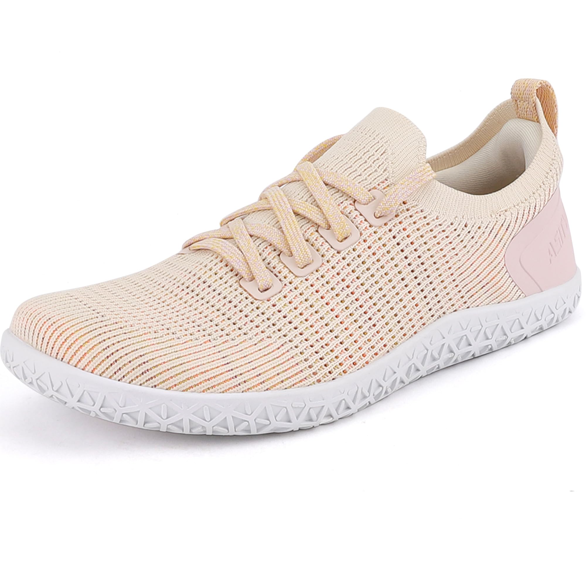 Women's Wide Barefoot Zero Drop Sole Minimalist Width Toe Box Walking Shoes Sneakers Colourful Knit Upper-image-8