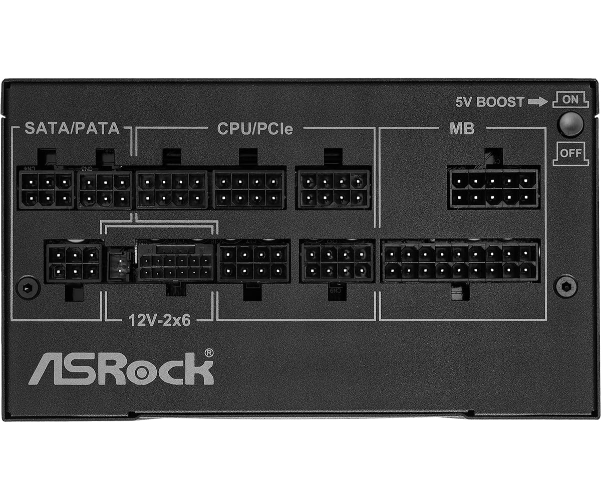 ASRock Phantom Gaming PG-1000G 1000W Power Supply Individual