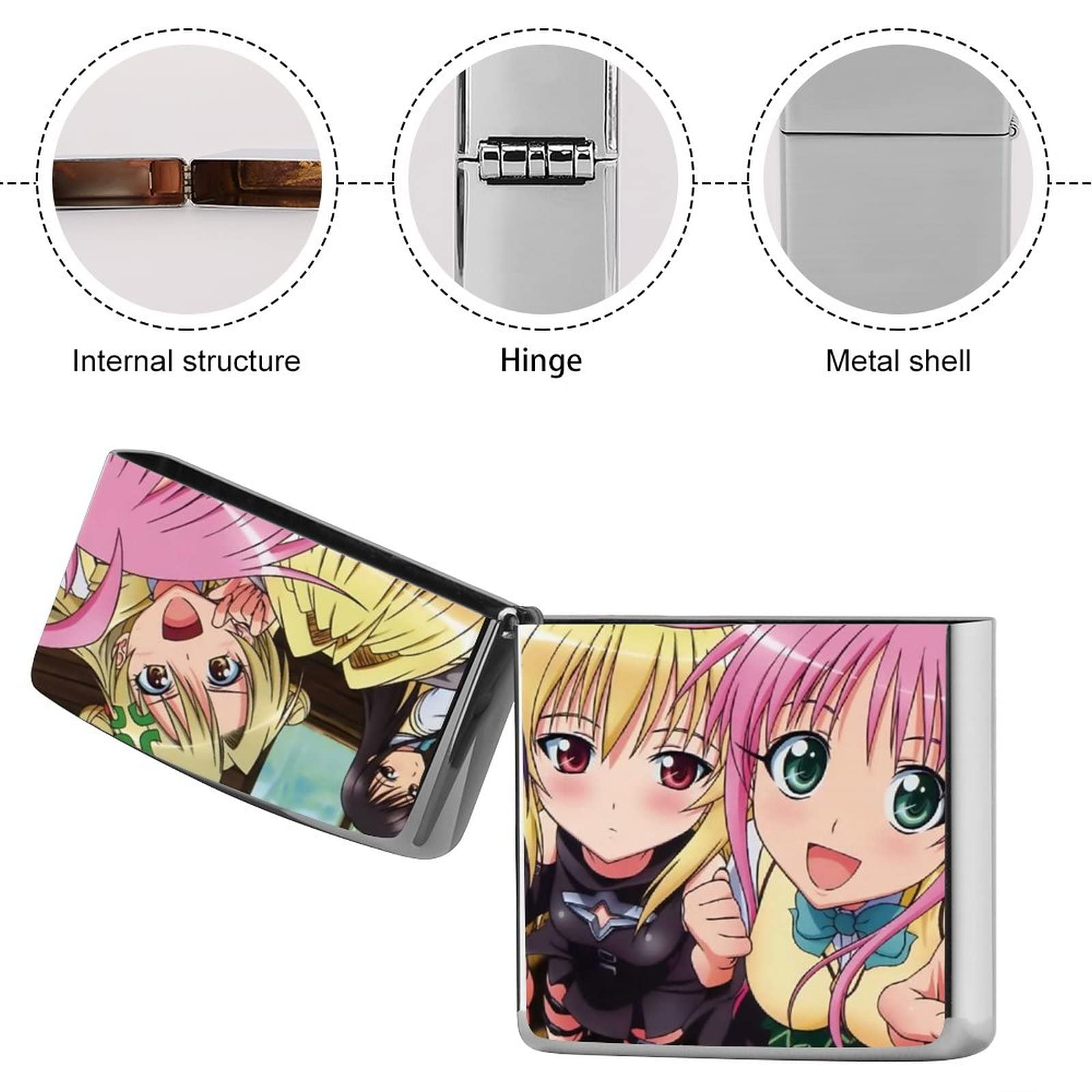 Amazon.co.jp: おしゃれアニメ柄 To LOVEる -とらぶる- ライターケース 