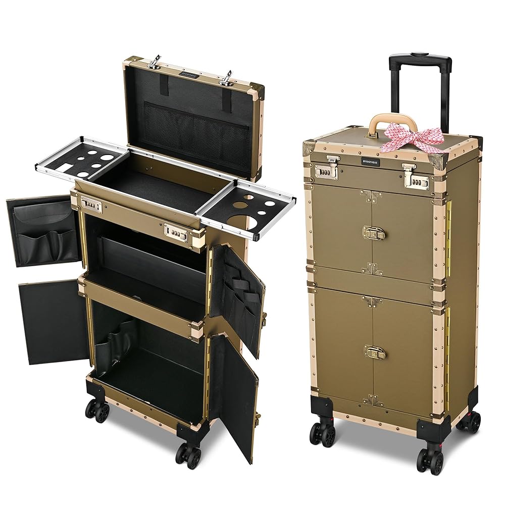 Amazon.co.jp: BYOOTIQUE ローリング 15x11x33インチ メイク