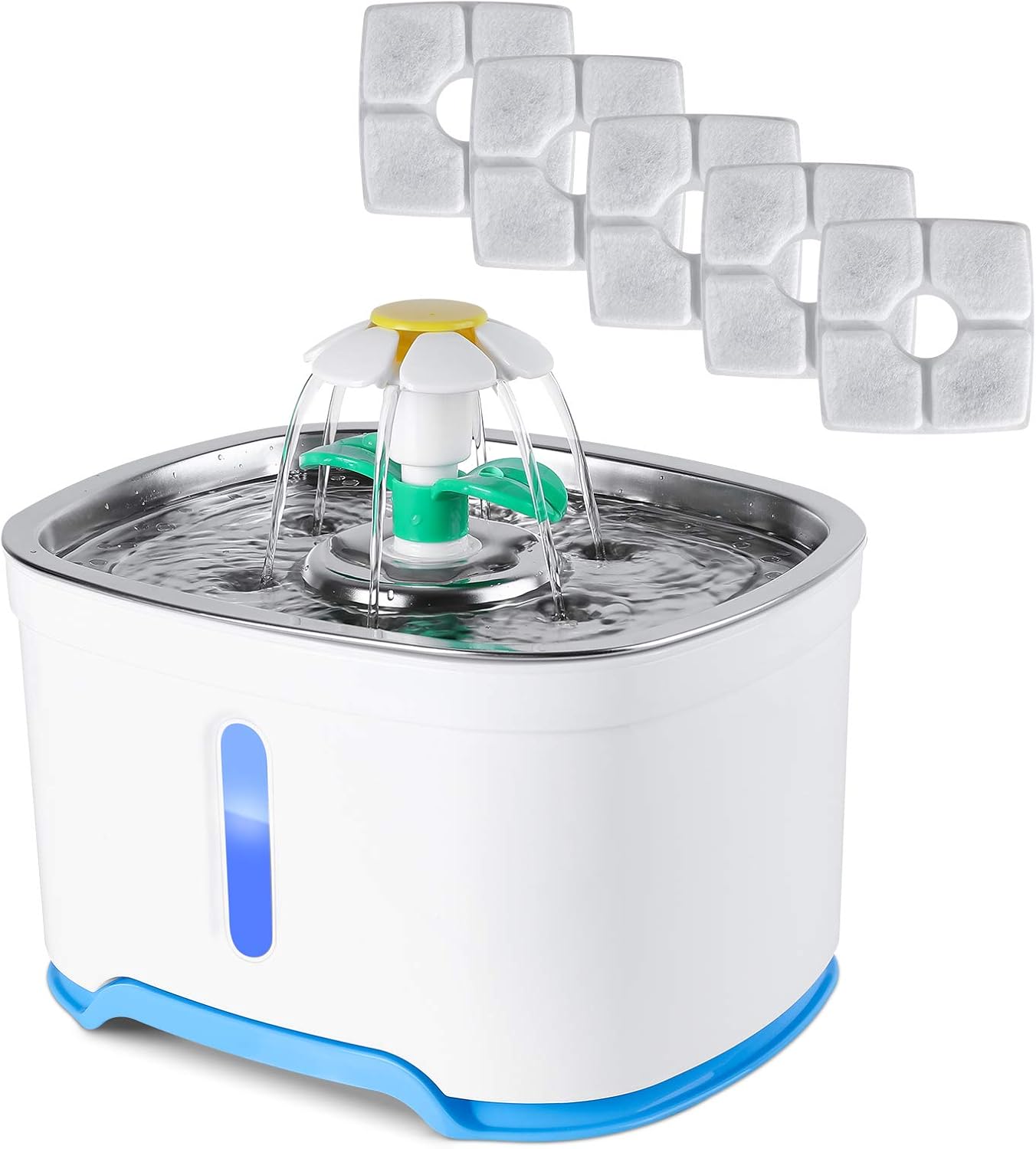 fontana per animali domestici a batteria