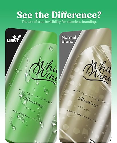 Miniatura 5 de Uinkit Papel adhesivo de vinilo 100% transparente para impresora de inyección de tinta, 15 hojas de papel adhesivo transparente imprimible de 8.5 x