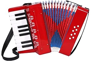 A Musical Journey for Young Minds: Accordion 17 Keys Mini Accordion for Kids