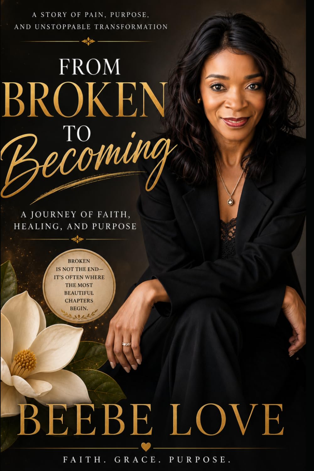 FROM BROKEN TO BECOMING: One Woman's Journey from Pain to Purpose