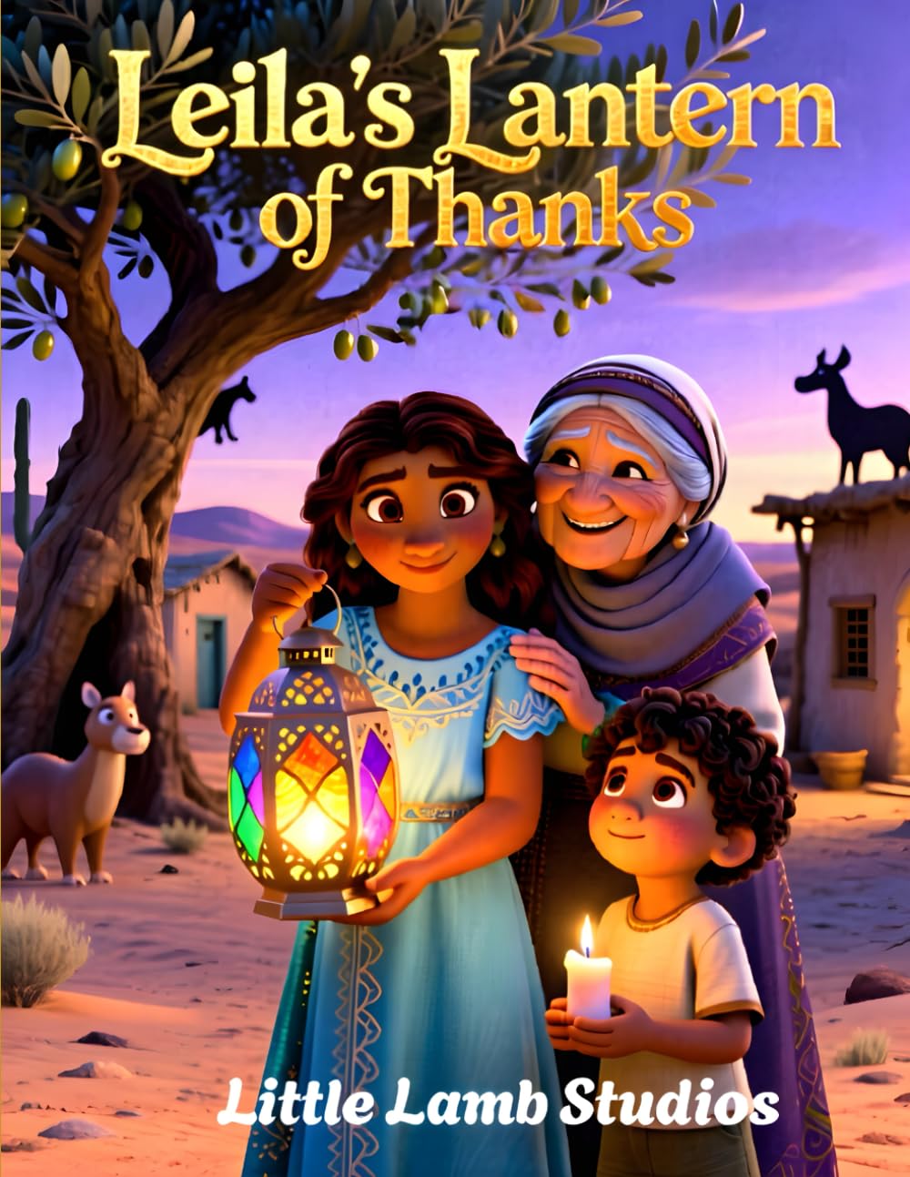 Leila's Lantern of Thanks: A Thanksgiving Story of Gratitude and God’s Light (Little Lamb Holiday Blessings Series)