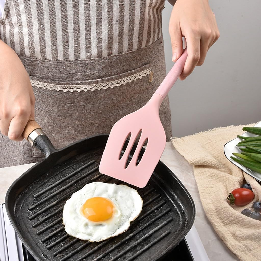 DUYHBAWRS-779 Kitchen Utensils Set, For Non-stick Pan Kitchen Tool Ladle And Wok Spatulas