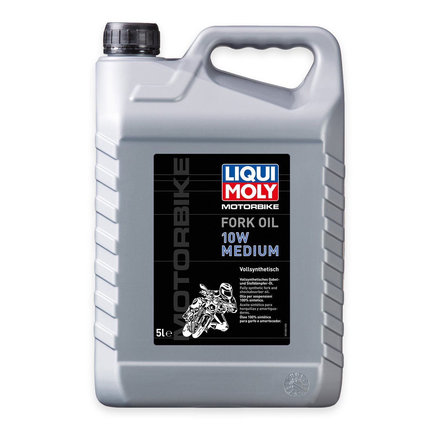 3 x Liqui Moly 1606 Motor Bike Fork Oil 10 W Medium motocicleta de horquilla (5L