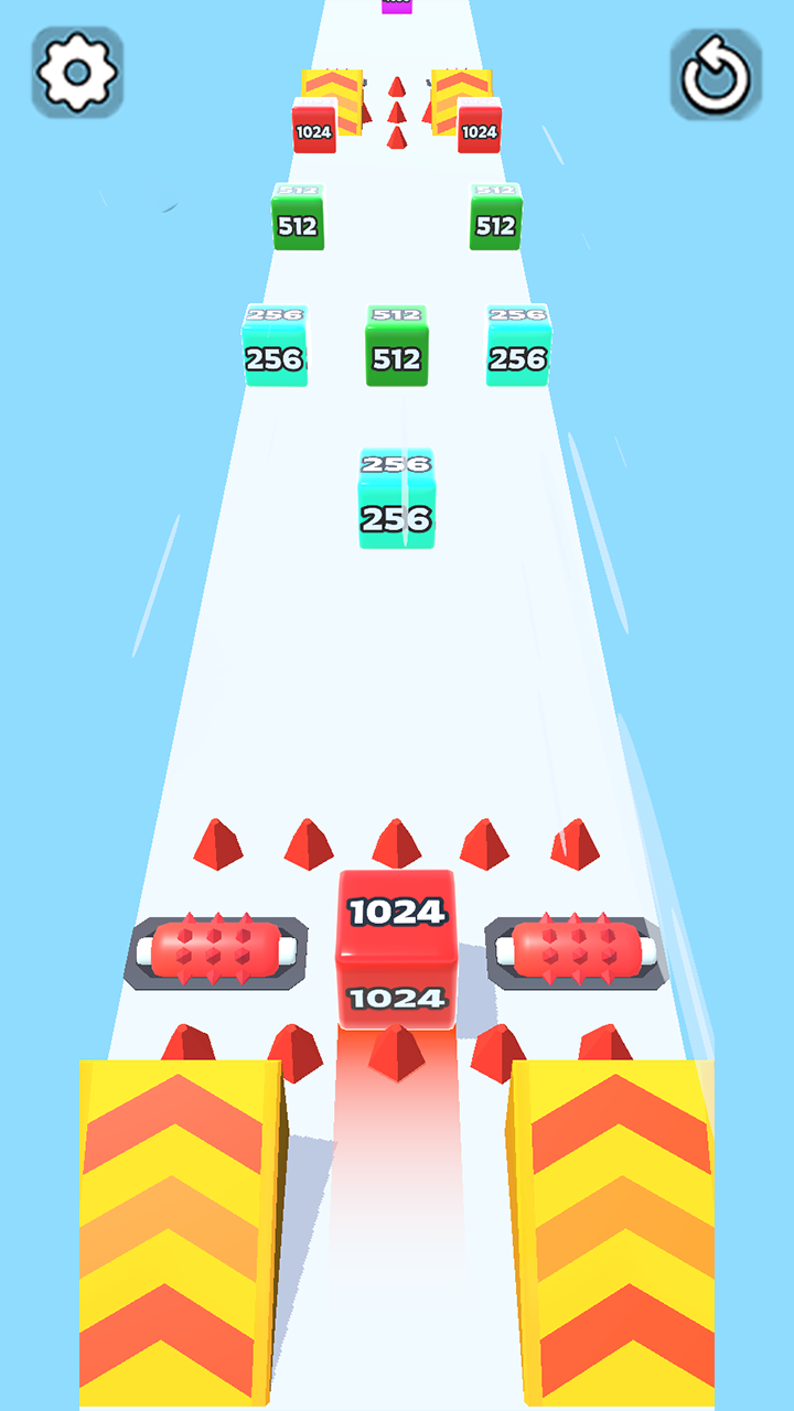 Jelly Merge Run 2048 : Puzzle Colorful Run 3D - App on
