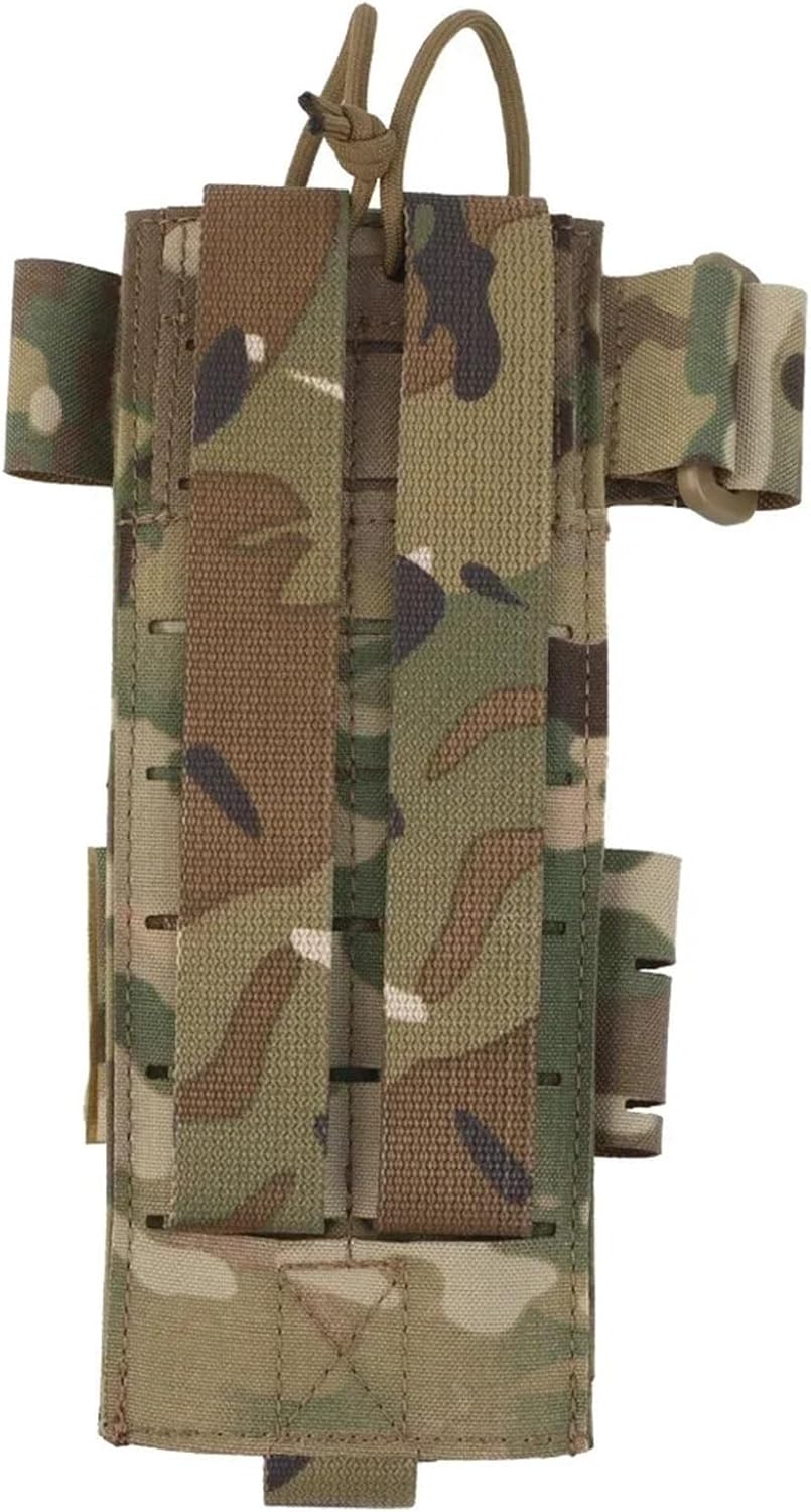 MOLLE Pouch Radio Case Modular Quick-Release Multi-Radio Walkie Talkies Adjustable Storage Bag