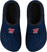 Vista 13 de FOCO Men's NCAA Sherpa Lined Big Logo Clog