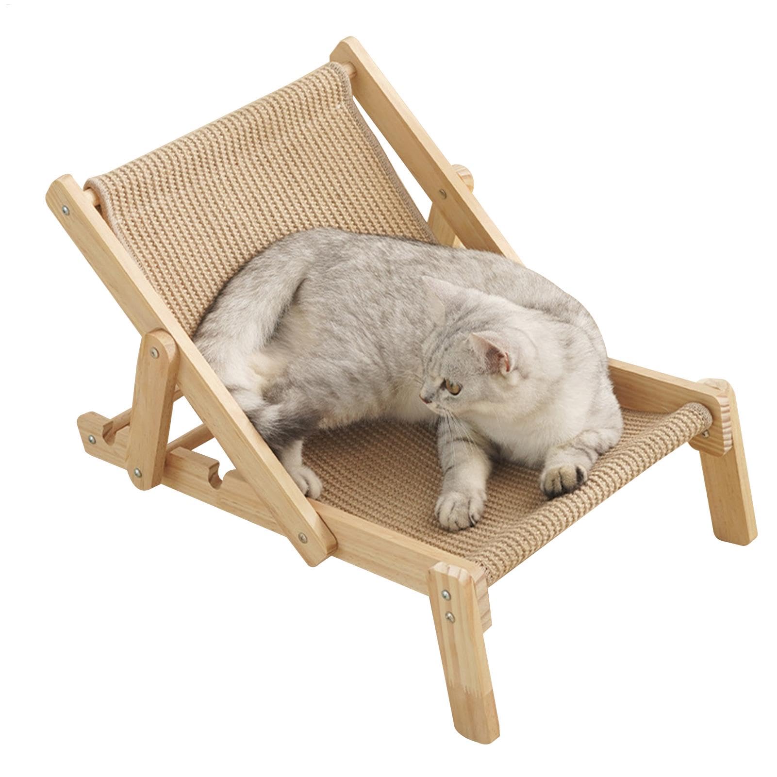 Sedia Lounge Tiragraffi Da Gatti Kit Affilaunghie Multifunzione Rimovibile