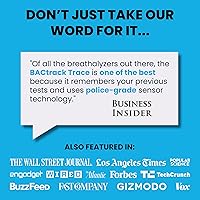 Vista 5 de Alcoholímetro portátil profesional, prueba de alcohol BACtrack