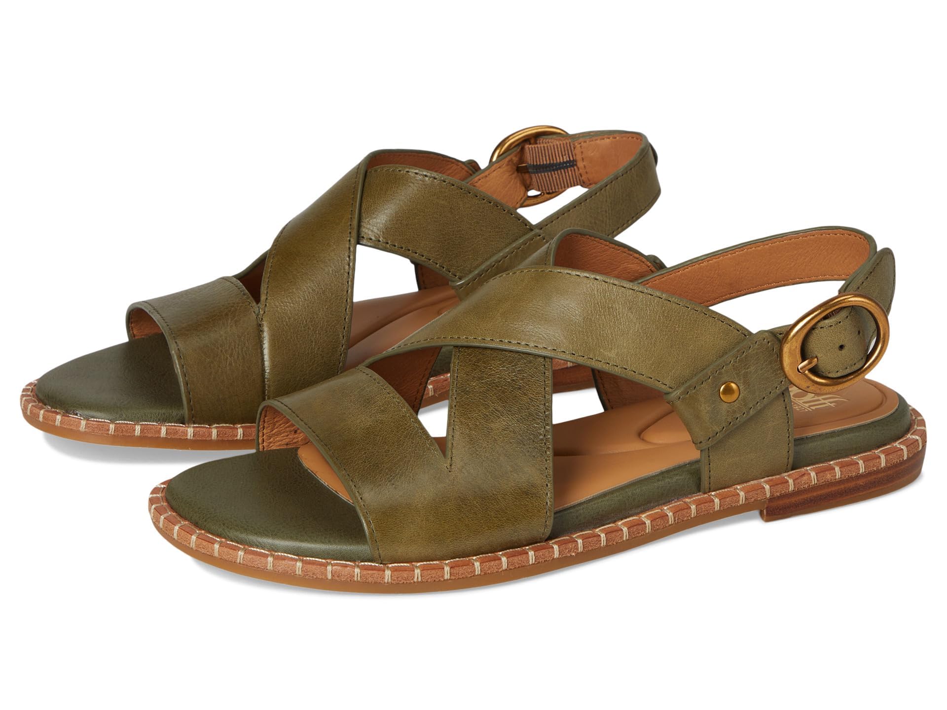 Sofft Women's Nadia, Hedge Green, 9, Medium