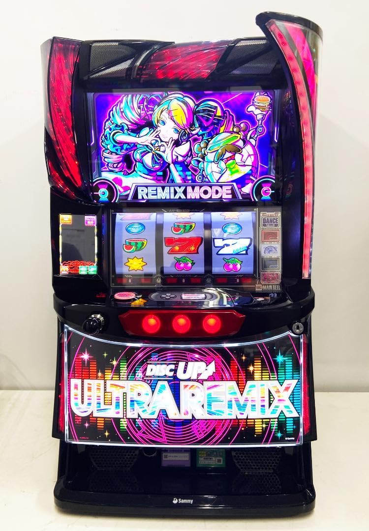 【tutinoko】ULTRA REMIX スロットマシン Disk Up Ultra Remix] My first time playing Ultra Remix was so much