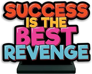 shaivya-wooden-figurine-success-is-the-best-revenge-quote-standee-wooden-paperless-funky-inspirati