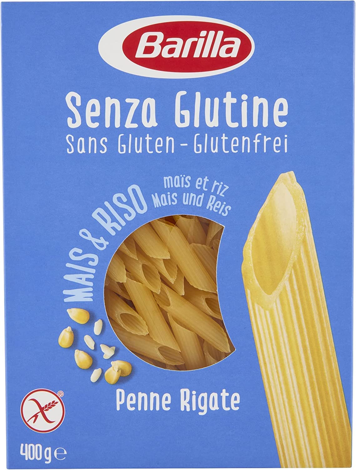 20x Barilla Penne rigate 400g senza Glutine Glutenfrei pasta nudel