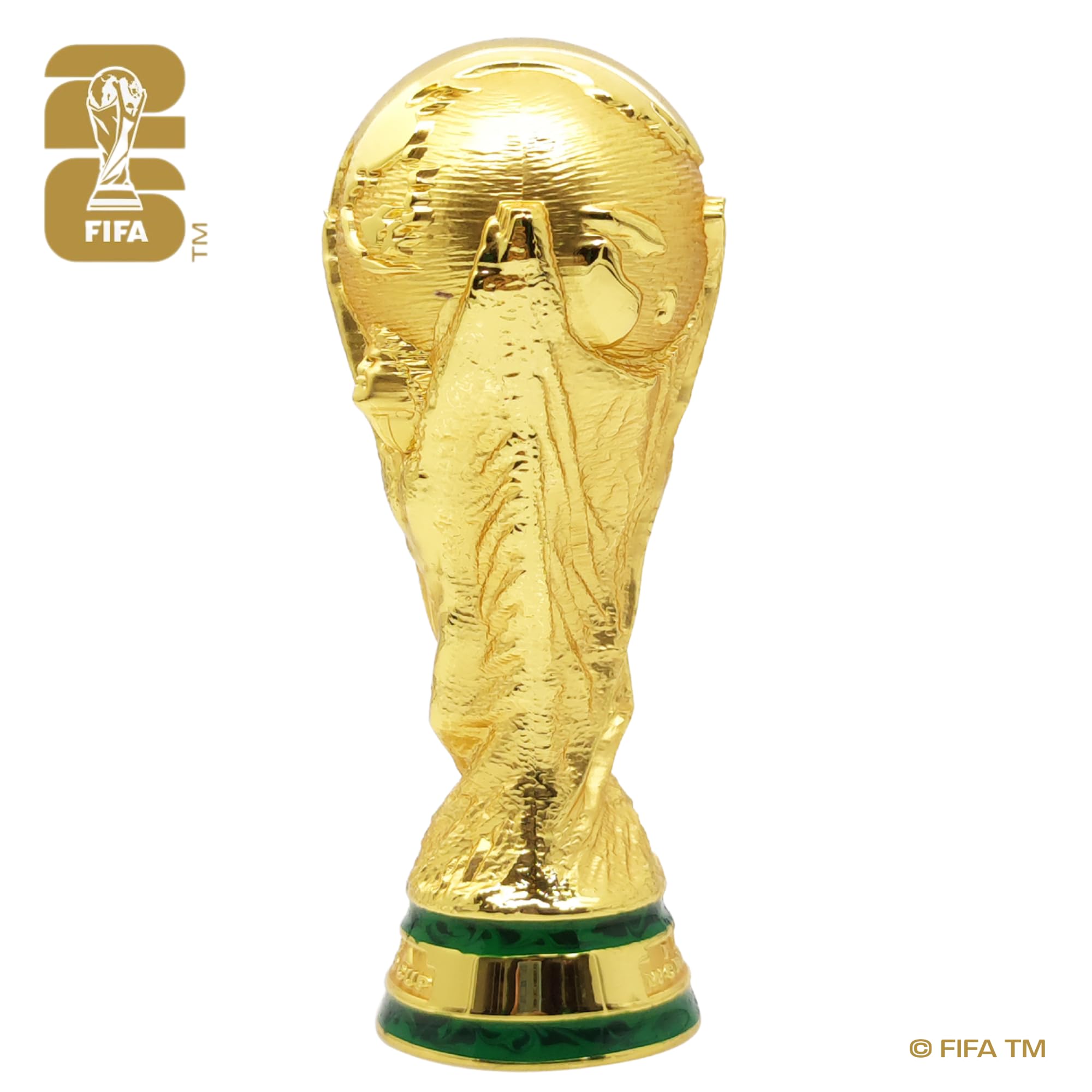 FIFA WORLD CUP トロフィー レプリカ Amazon | 公式FIFAワールドカップ2026版4インチ3Dトロフィーレプリカ