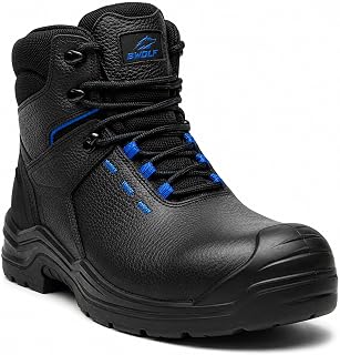 Botas de segurança impermeáveis com biqueira de aço