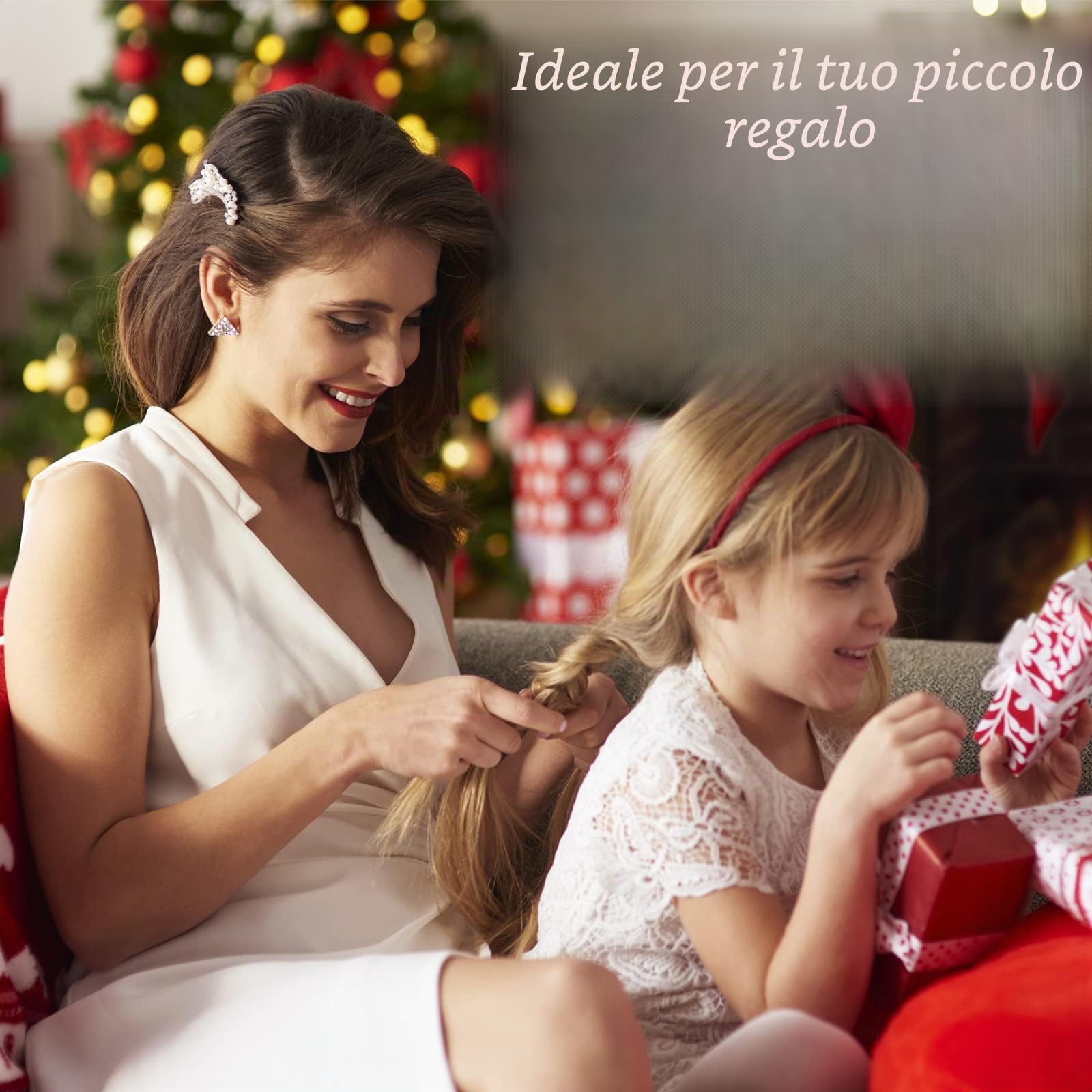 GUANJUNE Testa di Formazione per Parrucchieri Parrucchiere,Testa di Manichino,Testa di Bambola di Cosmetologia in Fibra Sintetica al 100% da 26-28 Pollici,Regali per Ragazze (Rosa Sfumato)