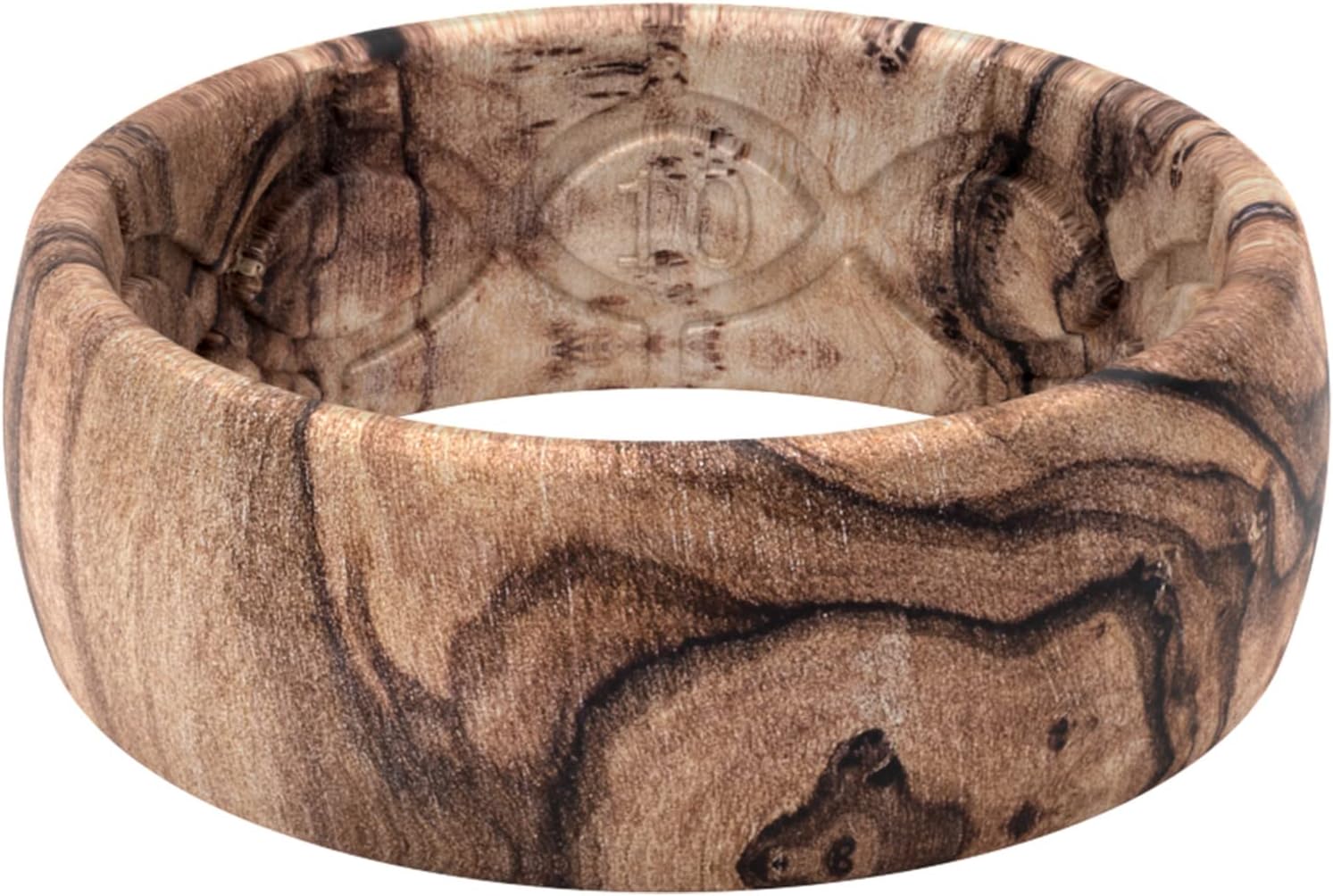 Groove Life Nomad Silicone Ring Breathable Rubber Wedding Rings for Men, Lifetime Coverage, Unique Design, Comfort Fit Ring