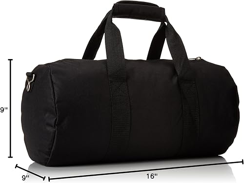 Miniatura 7 de Everest Lona redonda de 16 pulgadas, color negro, talla única, Negro, talla única , Bolsa redonda de 16 pulgadas