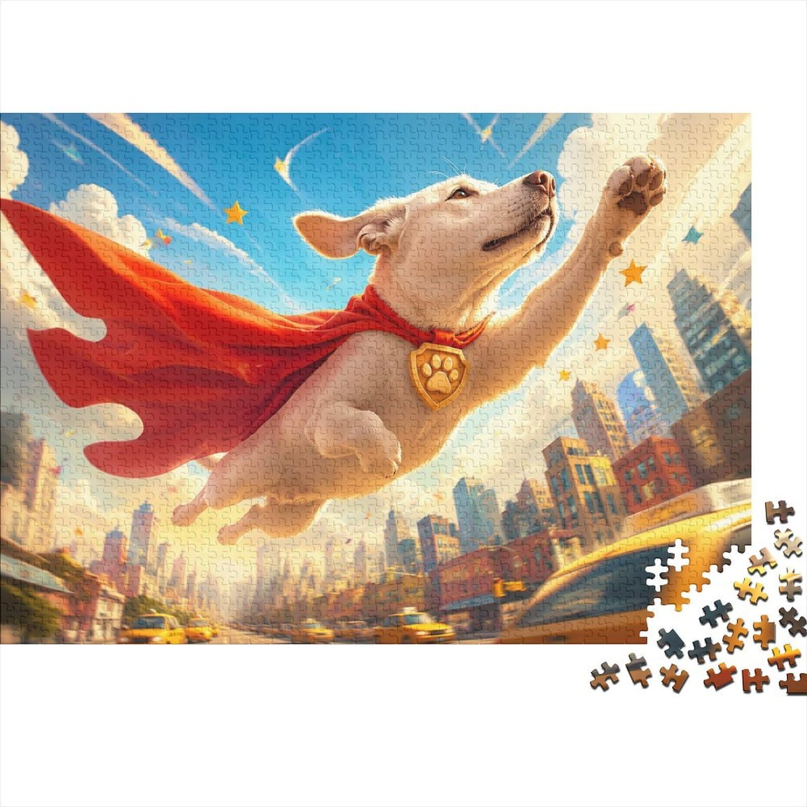 Dog City Sky Jigsaw Puzzle, 1000 Pcs For Adults