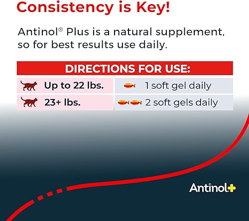 Miniatura 7 de Suplemento para la movilidad, la cadera y las articulaciones para gatos, mejillones de labios verdes y aceite de krill, suplemento para