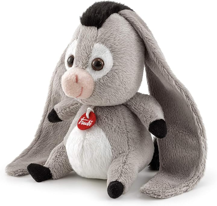Trudi orecchiotti asino peluche in materiale ignifugo e atossico 52203 Trudi orecchiotti asino peluche in materiale ignifugo e atossico 52203