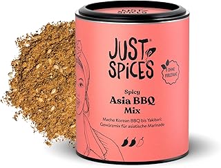 Just Spices Spicy Asia BBQ Mix I Fleisch, Fisch & Gemüse asiatisch marinieren I Gewürzdose, 67 g