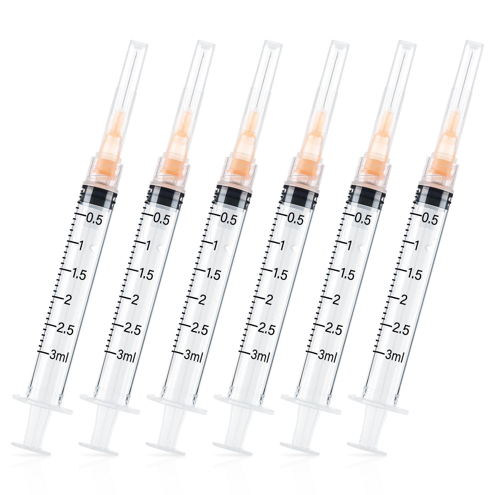 100 Pack 3ml Measuring Supply, 25𝐆 x 5/8" (16mm)