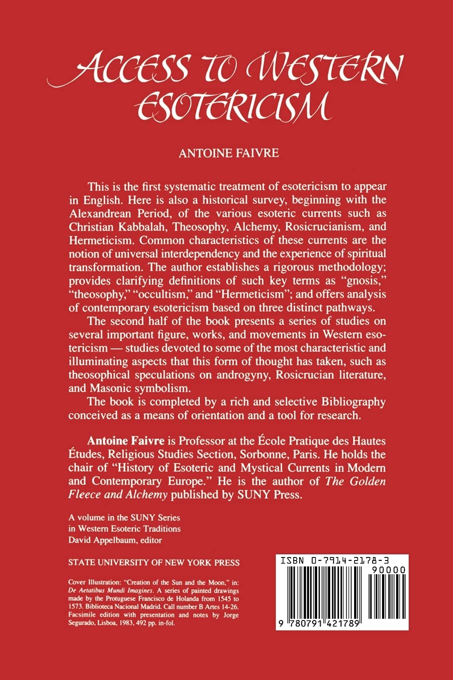 Access to Western Esotericism (Suny Series, Western Esoteric Traditions)