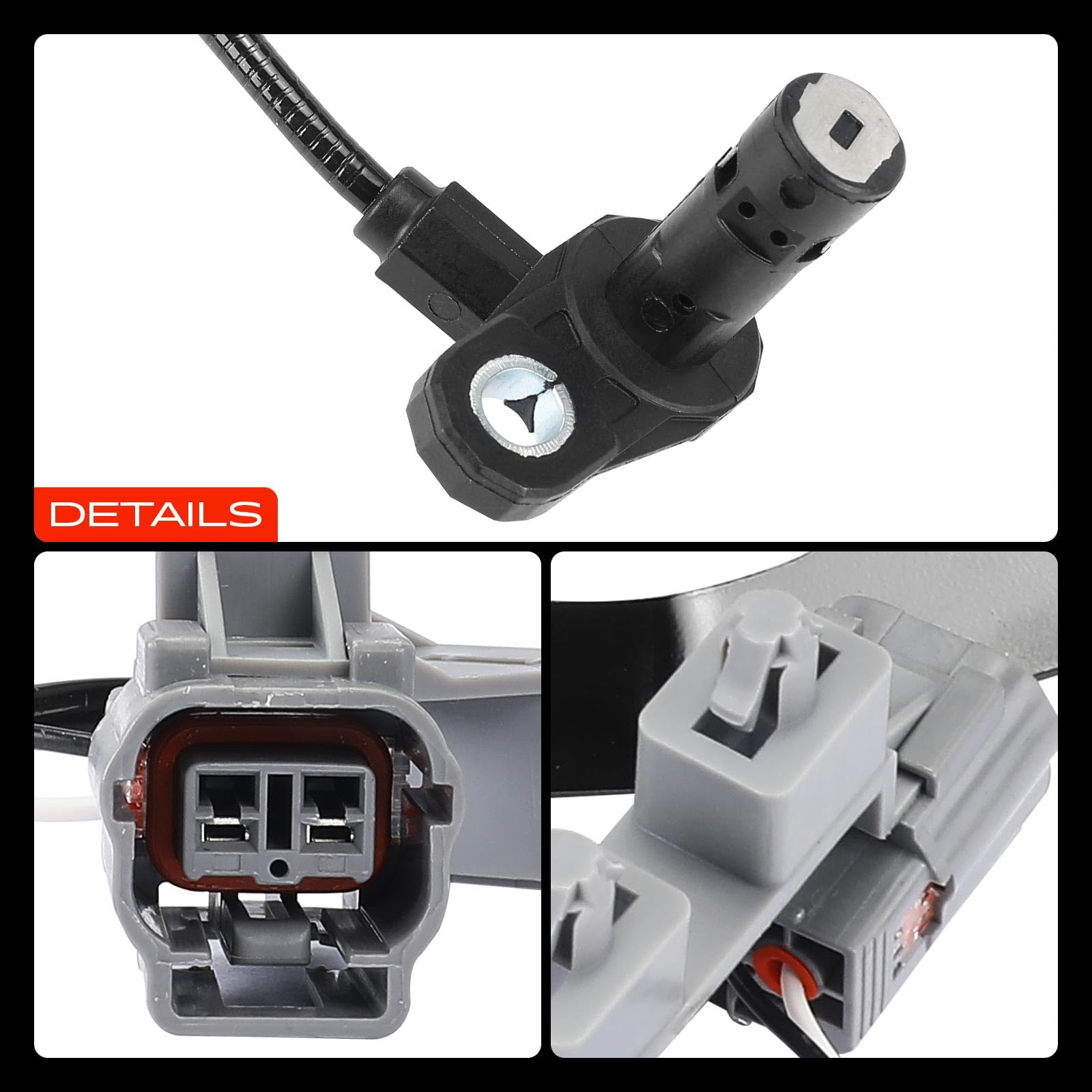 Frankberg 2 sensori ABS anteriori a 2 Poli 8982924320 | Compatibile con: D-Max II Pianale/Telaio TFR TFS,D-Max II TFR TFS